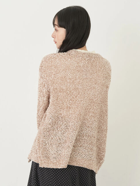 earth music&ecology「ぽこぽこヤーンカーディガン」|カーディガン|