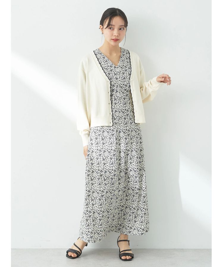 earth music&ecology「ちびスカラップカーディガン」|カーディガン|