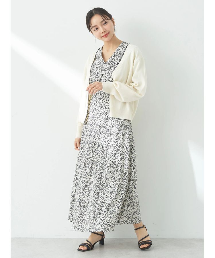 earth music&ecology「ちびスカラップカーディガン」|カーディガン|