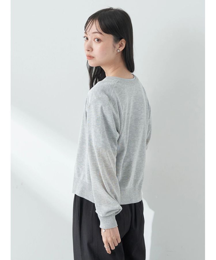 earth music&ecology「シアークルーカーディガン」|カーディガン|