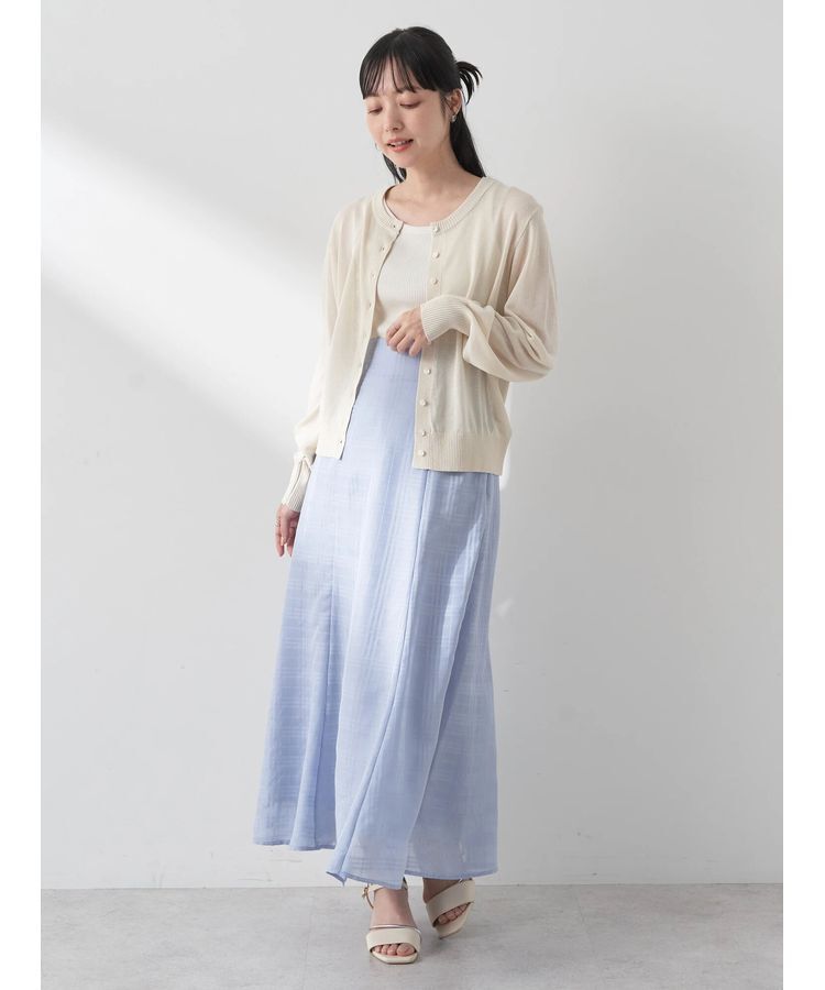 earth music&ecology「シアークルーカーディガン」|カーディガン|