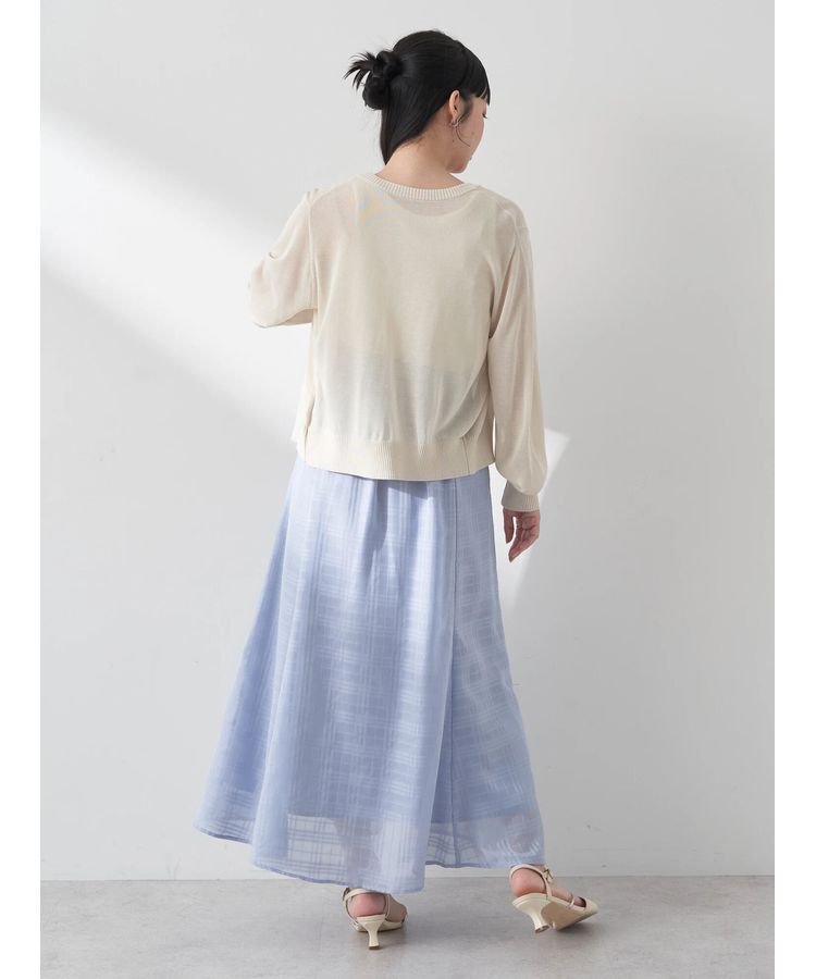 earth music&ecology「シアークルーカーディガン」|カーディガン|