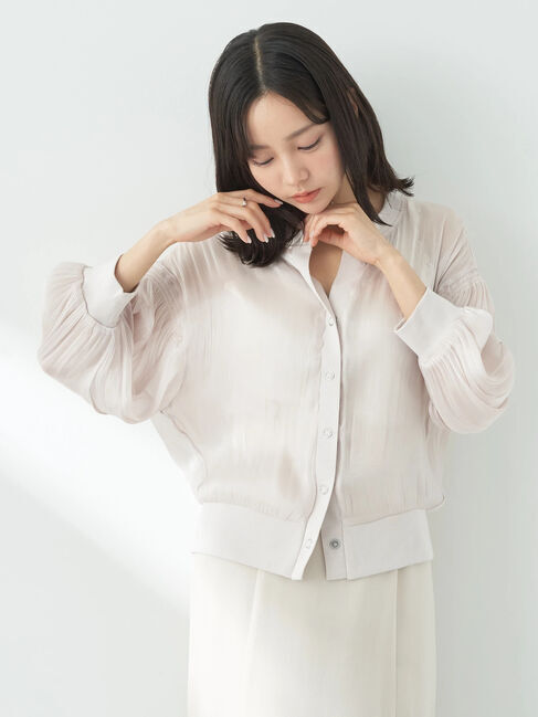 earth music&ecology「シアーラメカーディガン」|カーディガン|