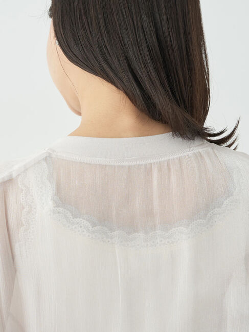 earth music&ecology「シアーラメカーディガン」|カーディガン|