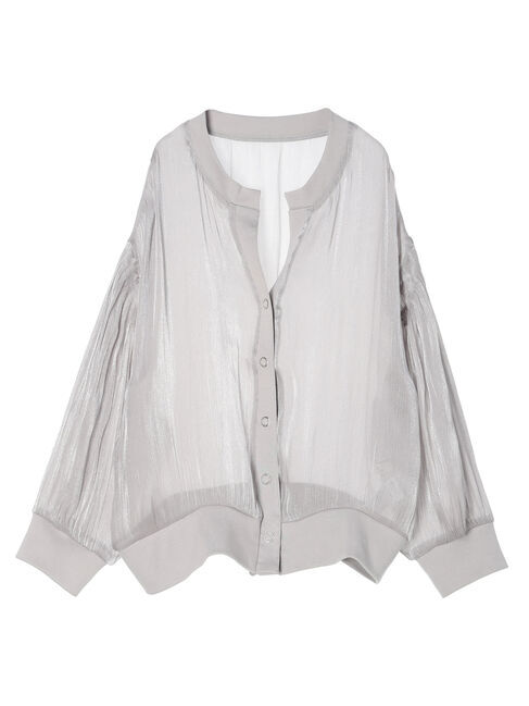 earth music&ecology「シアーラメカーディガン」|カーディガン|