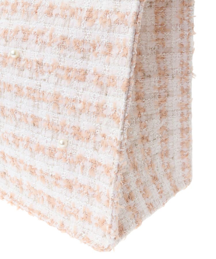 Maison de FLEUR「ツイードスクエアトートMバッグ」|トートバッグ|