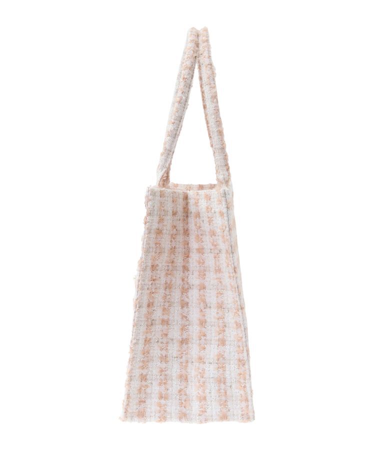 Maison de FLEUR「ツイードスクエアトートMバッグ」|トートバッグ|