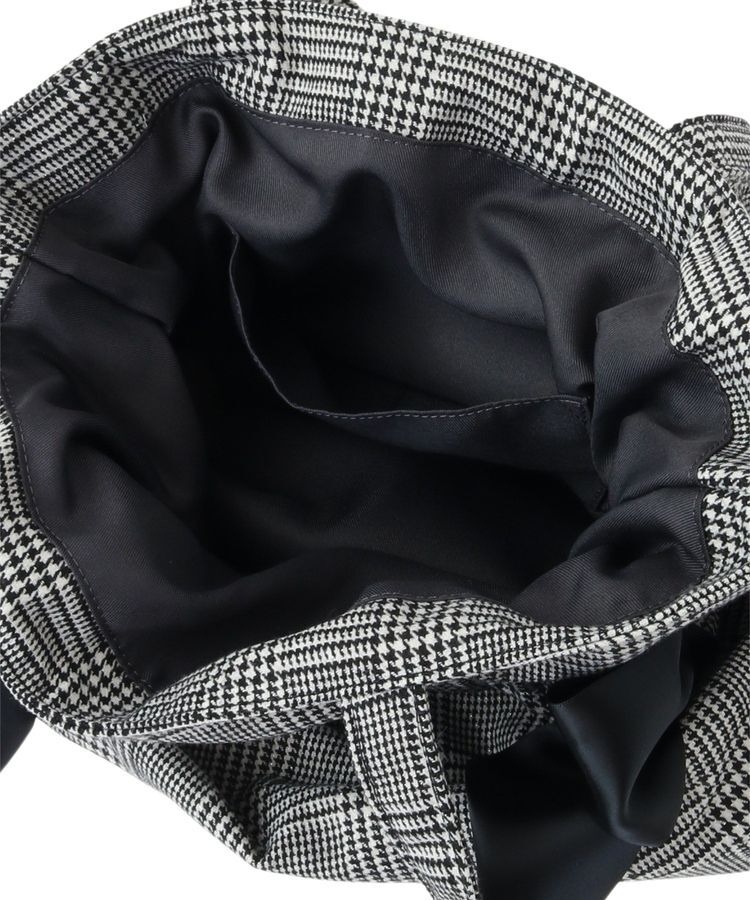 Maison de FLEUR「ラメチェックダブルリボントートバッグ」|トートバッグ|