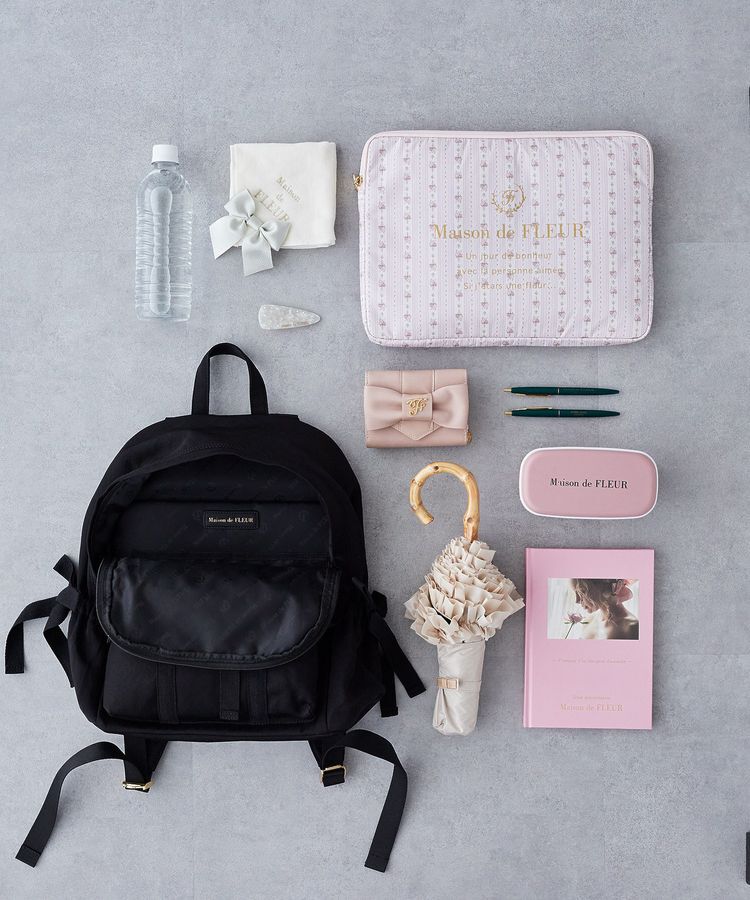 Maison de FLEUR「ボンネルリボンリュック」|リュック|