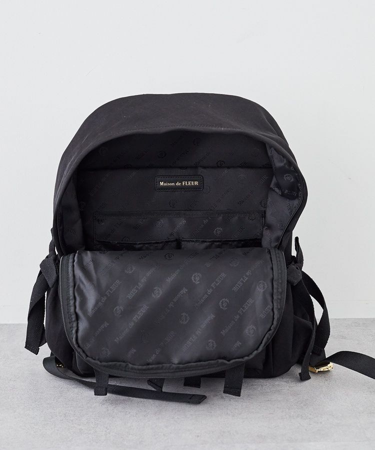 Maison de FLEUR「ボンネルリボンリュック」|リュック|