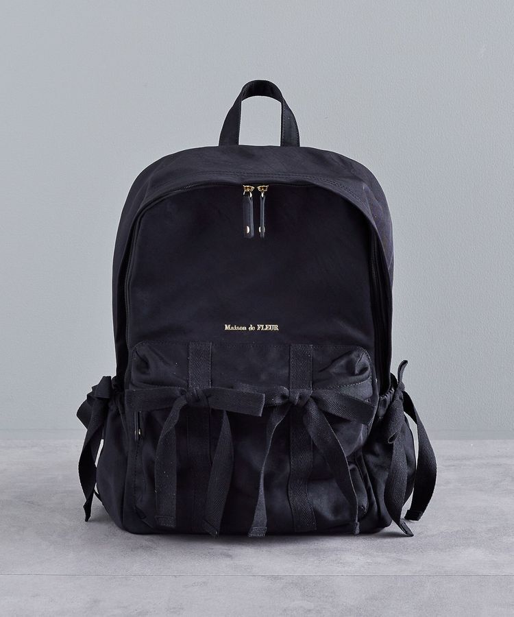 Maison de FLEUR「ボンネルリボンリュック」|リュック|