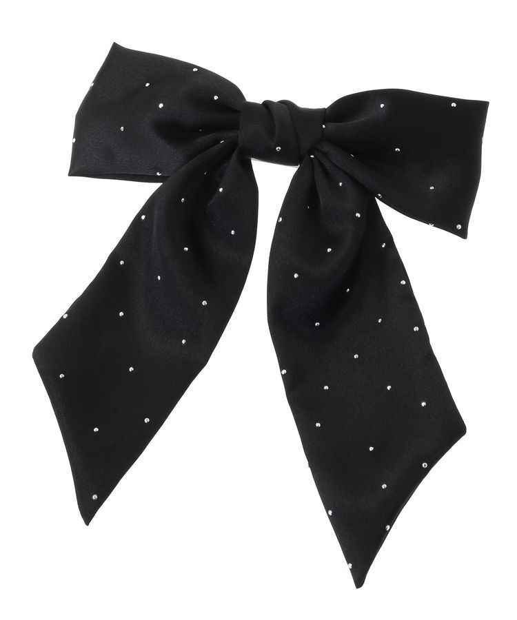 Maison de FLEUR「ランダムビジューリボンバレッタ」|その他|