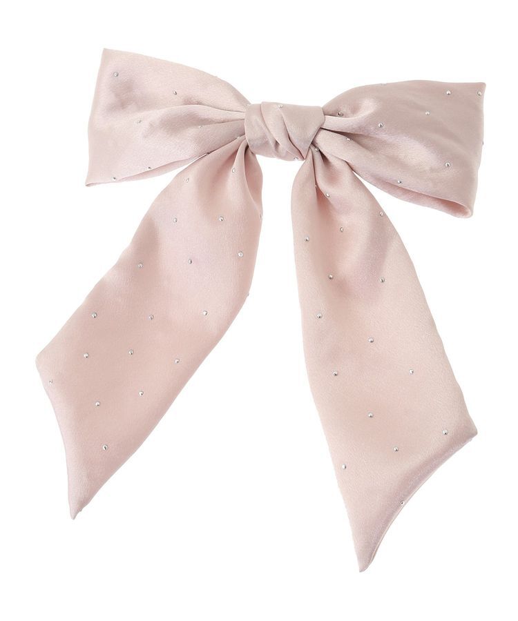 Maison de FLEUR「ランダムビジューリボンバレッタ」|その他|