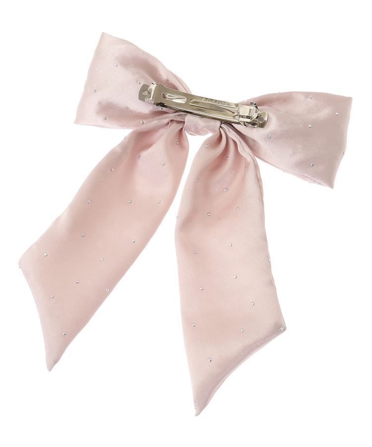 Maison de FLEUR「ランダムビジューリボンバレッタ」|その他|