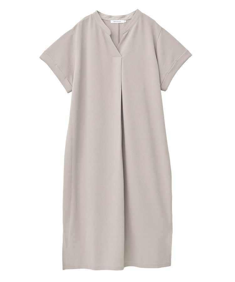 AMERICAN HOLIC「ジョーゼット半袖タックワンピース」|ワンピース|