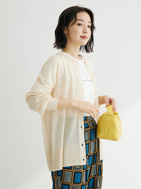 Green Parks「フィラメントラメシアーカーディガン」|カーディガン|