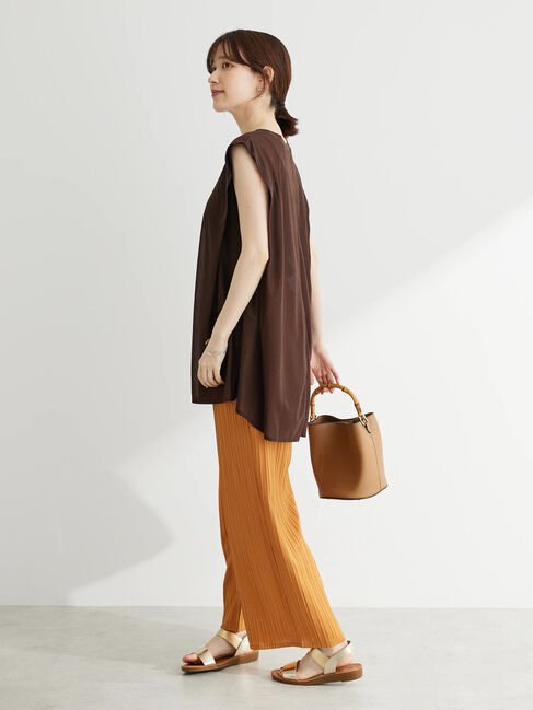 Green Parks「ノースリーブシアーカットプルオーバー」|Tシャツ・カットソー|