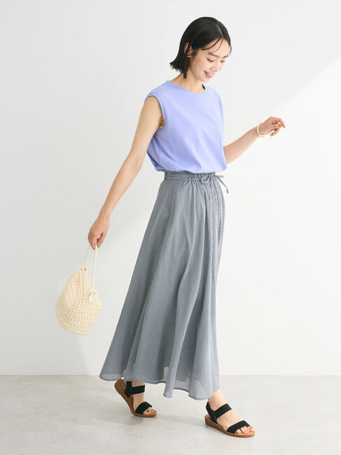 Green Parks「汗染み防止ノースリーブプルオーバー」|Tシャツ・カットソー|