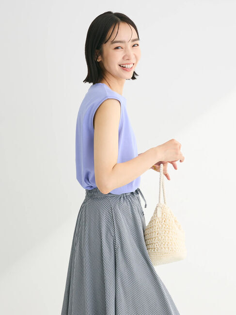 Green Parks「汗染み防止ノースリーブプルオーバー」|Tシャツ・カットソー|