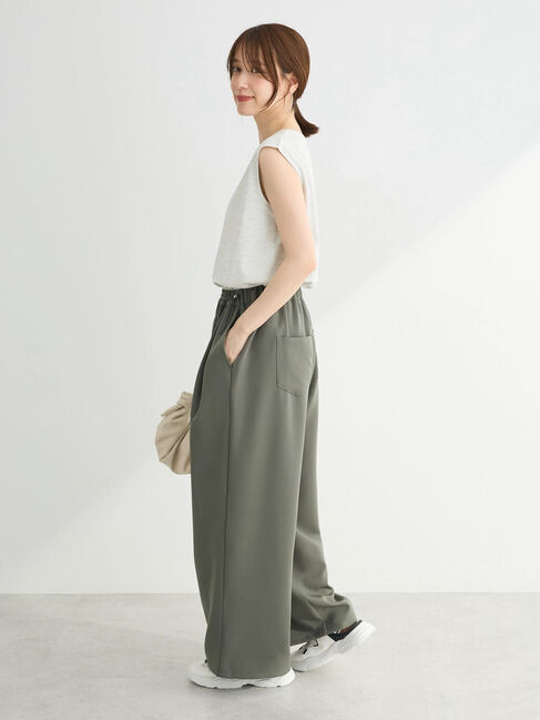 Green Parks「汗染み防止ノースリーブプルオーバー」|Tシャツ・カットソー|