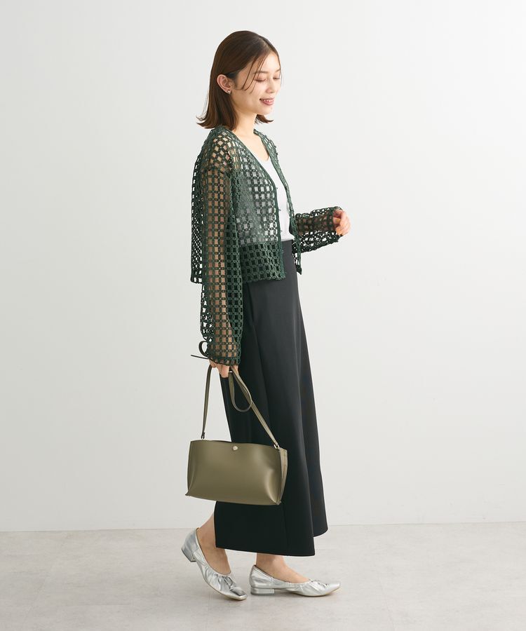 Green Parks「・SUGAR　SPOON　2wayフラワーメッシュカーデ」|カーディガン|