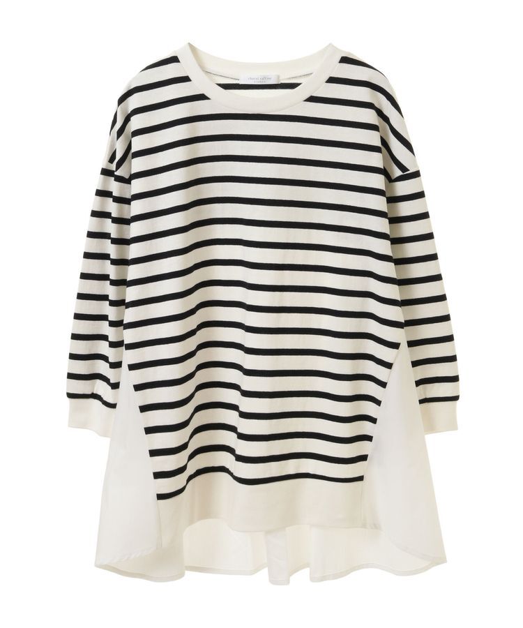 Green Parks「布帛切り替えフレアカットプルオーバー」|Tシャツ・カットソー|