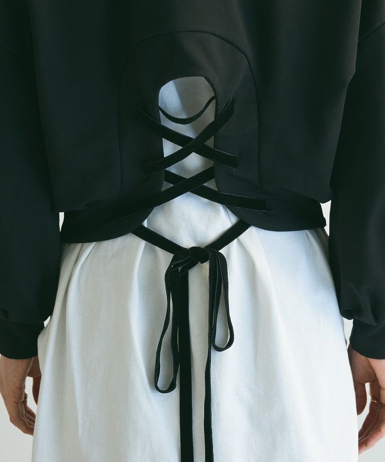 armonia「armonia.バックレースアップスウェット」|スウェット・ジャージ|