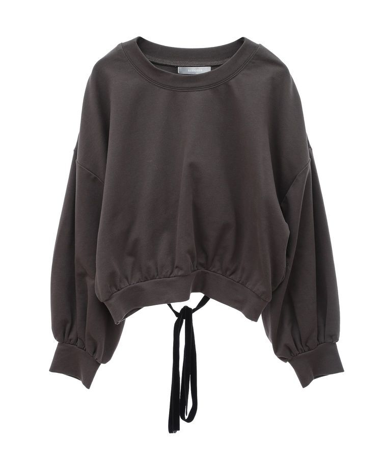 armonia「armonia.バックレースアップスウェット」|スウェット・ジャージ|