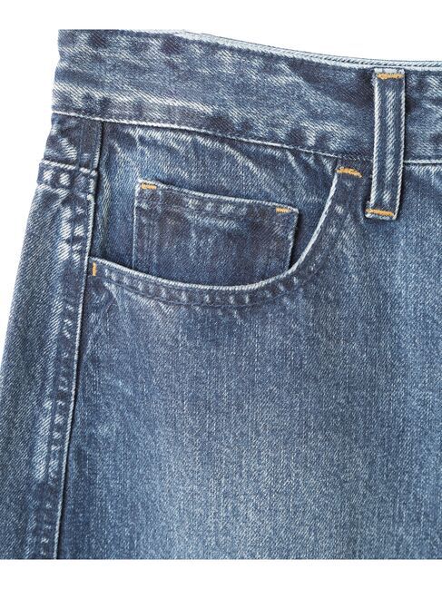 Editt by YECCA VECCA「クリアコーティングデニムロングスカート」|スカート|