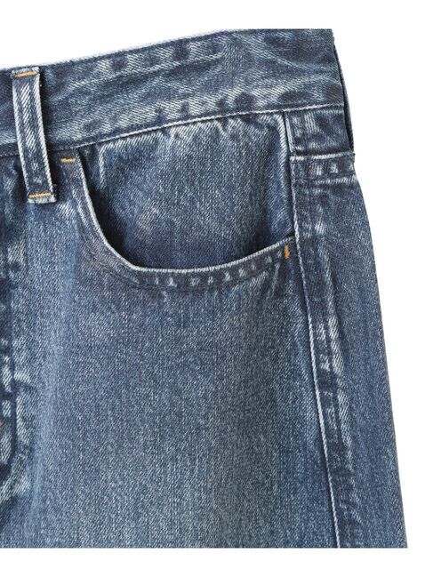 Editt by YECCA VECCA「クリアコーティングデニムロングスカート」|スカート|