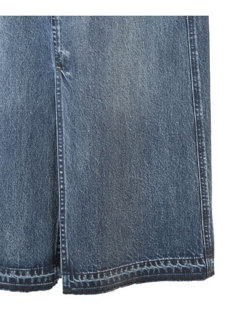 Editt by YECCA VECCA「クリアコーティングデニムロングスカート」|スカート|