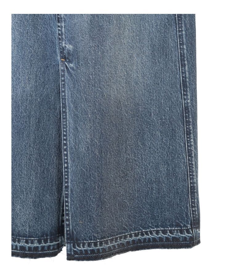 Editt by YECCA VECCA「クリアコーティングデニムロングスカート」|スカート|