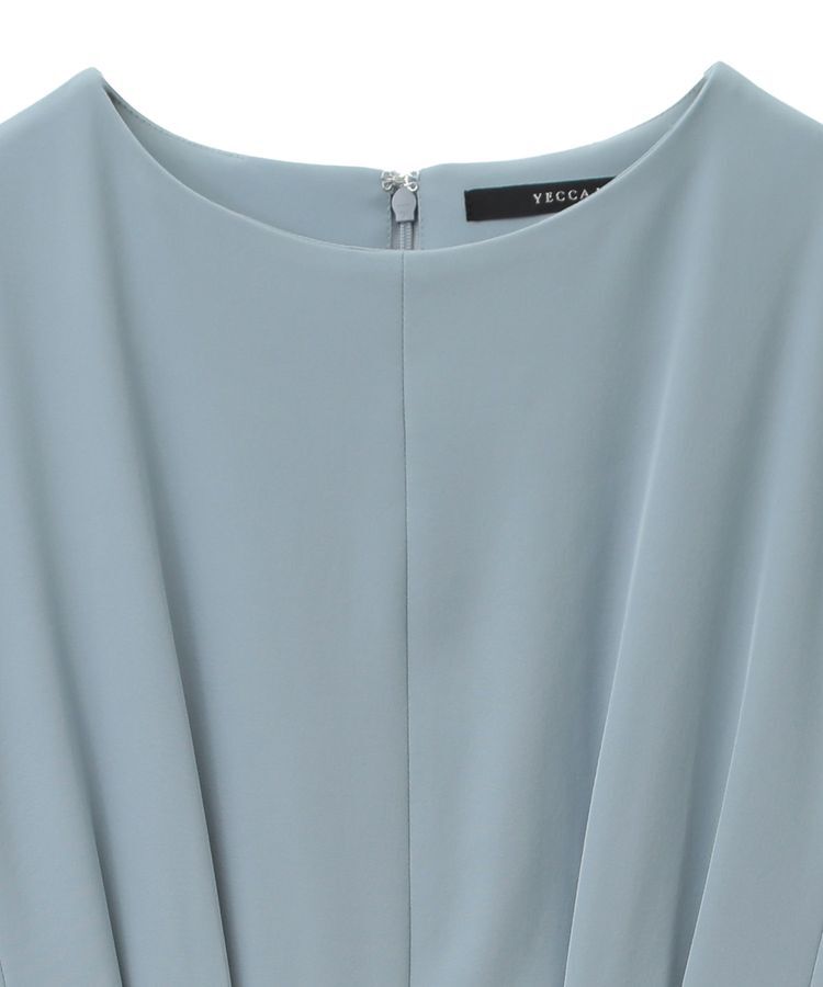 YECCA VECCA「タックデザインドレス」|ワンピース|