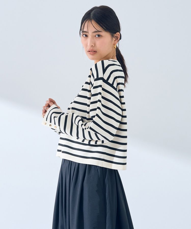 YECCA VECCA「ジャケットライクカーディガン」|カーディガン|