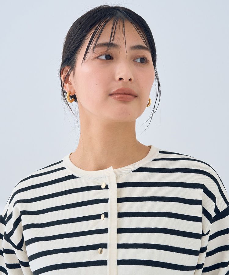 YECCA VECCA「ジャケットライクカーディガン」|カーディガン|