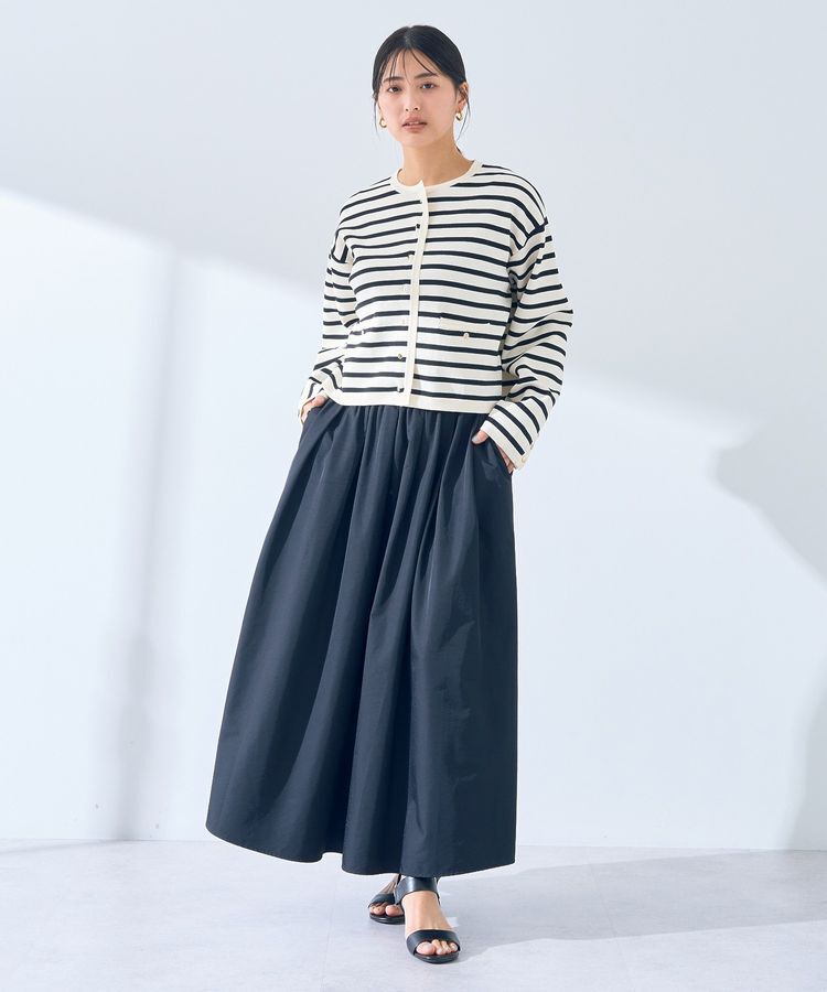 YECCA VECCA「ジャケットライクカーディガン」|カーディガン|