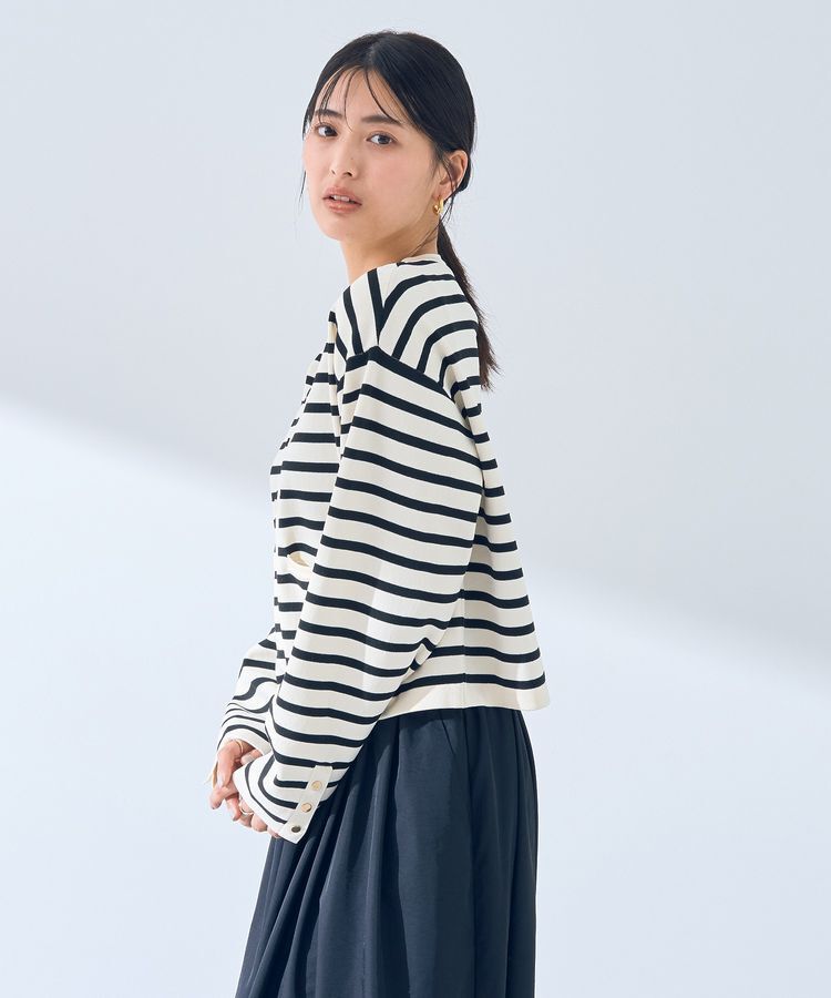 YECCA VECCA「ジャケットライクカーディガン」|カーディガン|