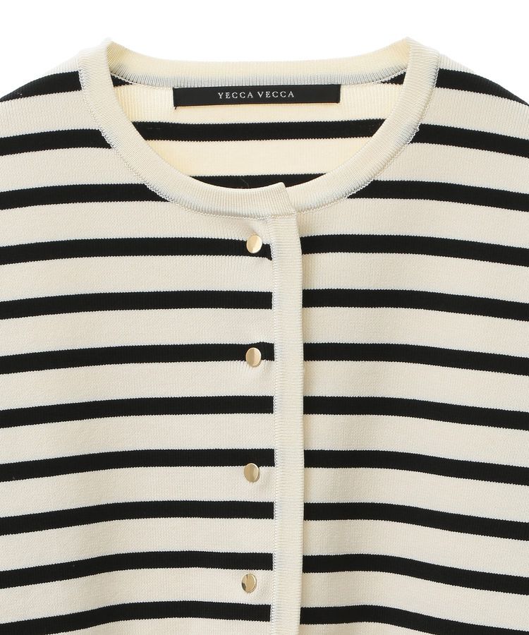 YECCA VECCA「ジャケットライクカーディガン」|カーディガン|