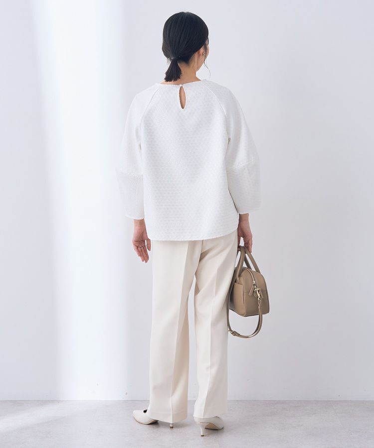 YECCA VECCA「フラワージャガードブラウス」|シャツ・ブラウス|