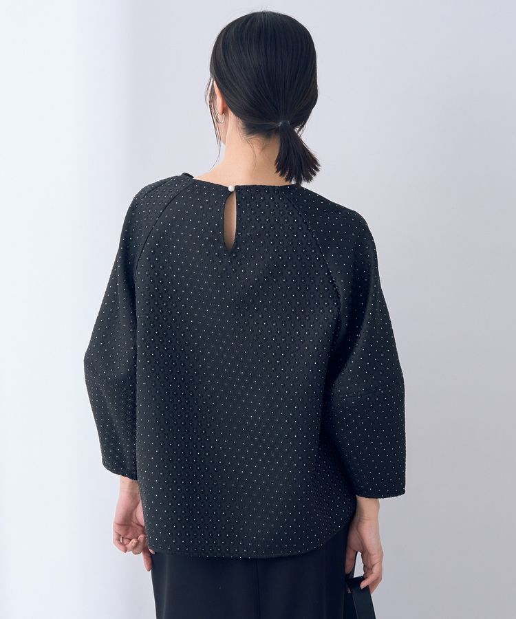 YECCA VECCA「フラワージャガードブラウス」|シャツ・ブラウス|