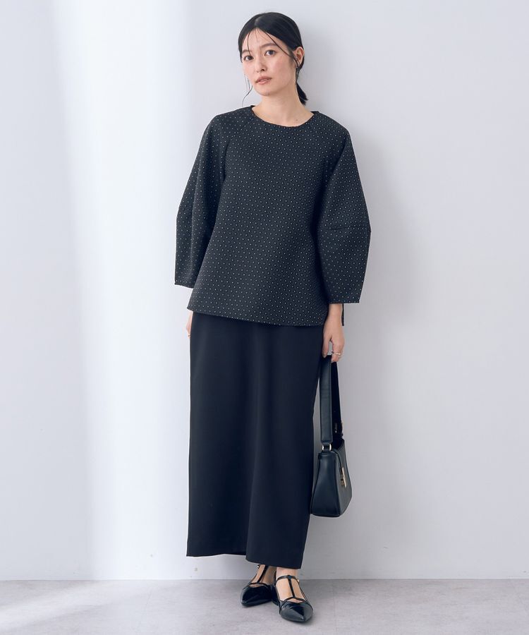 YECCA VECCA「フラワージャガードブラウス」|シャツ・ブラウス|