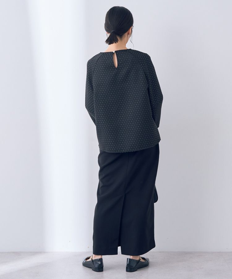 YECCA VECCA「フラワージャガードブラウス」|シャツ・ブラウス|