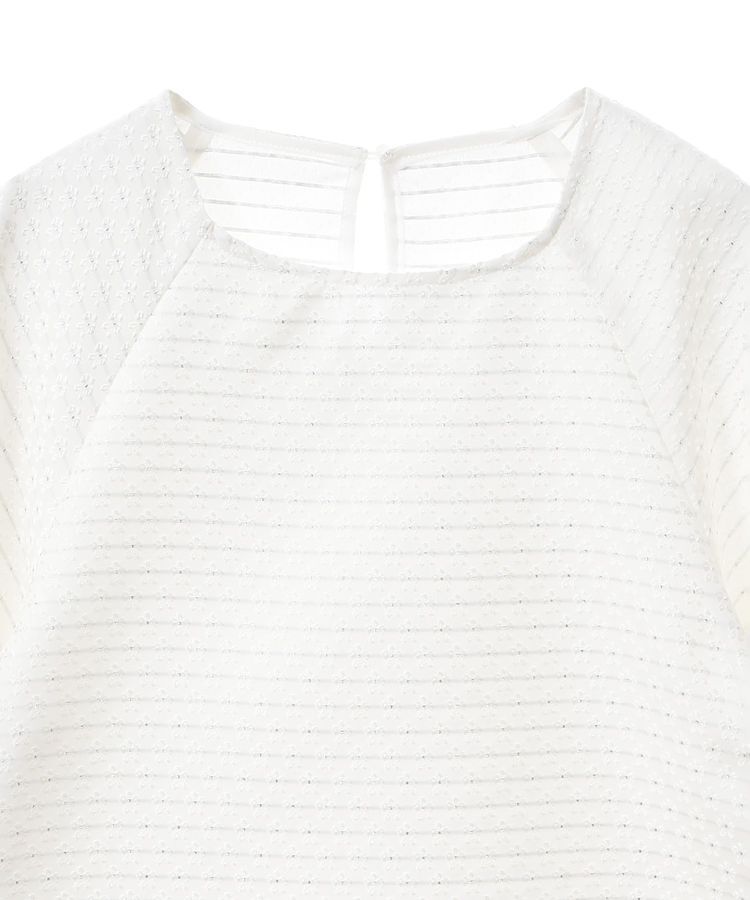 YECCA VECCA「フラワージャガードブラウス」|シャツ・ブラウス|