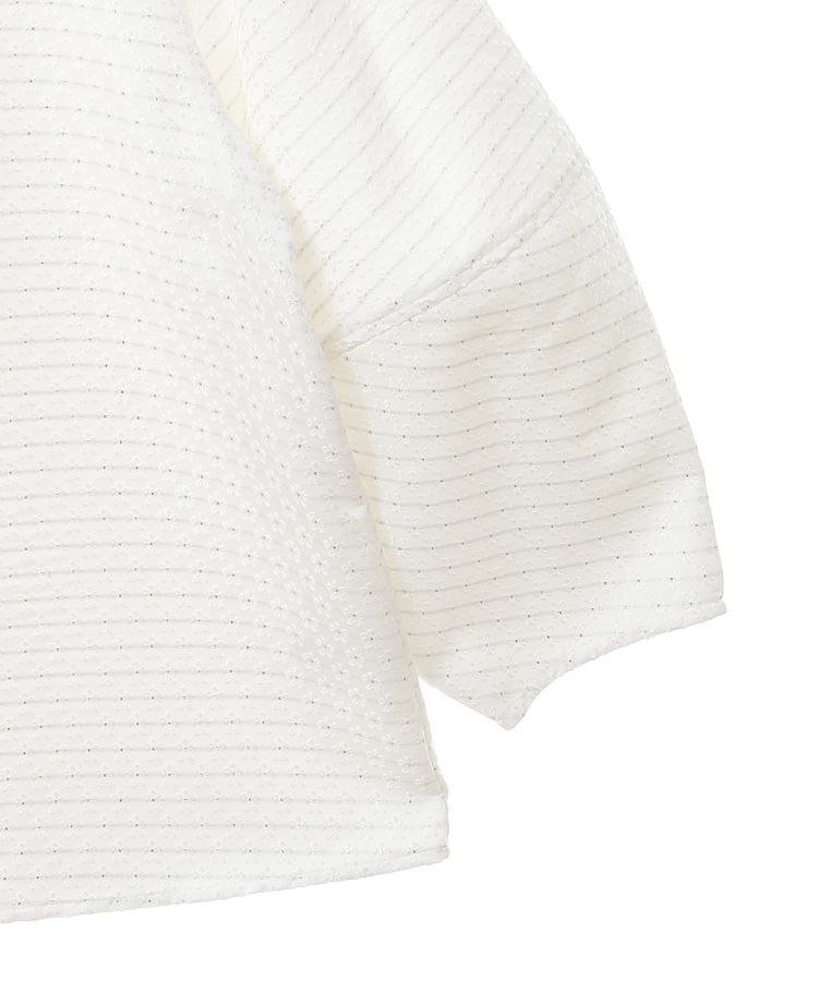 YECCA VECCA「フラワージャガードブラウス」|シャツ・ブラウス|