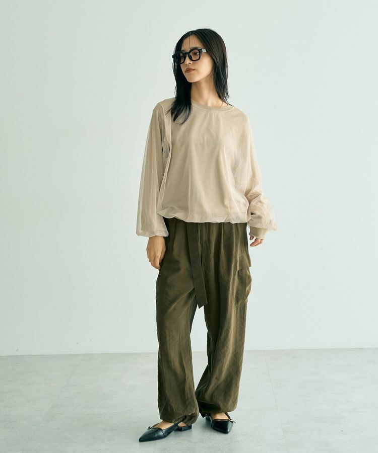 YECCA VECCA「ベルテッドカーゴパンツ」|その他|