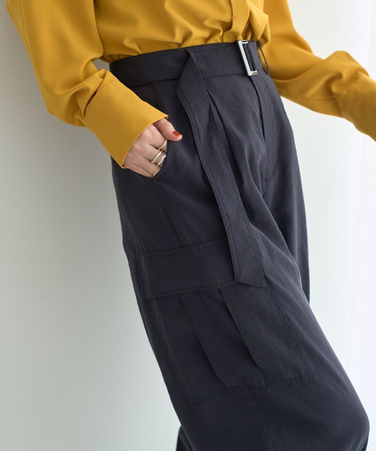 YECCA VECCA「ベルテッドカーゴパンツ」|その他|
