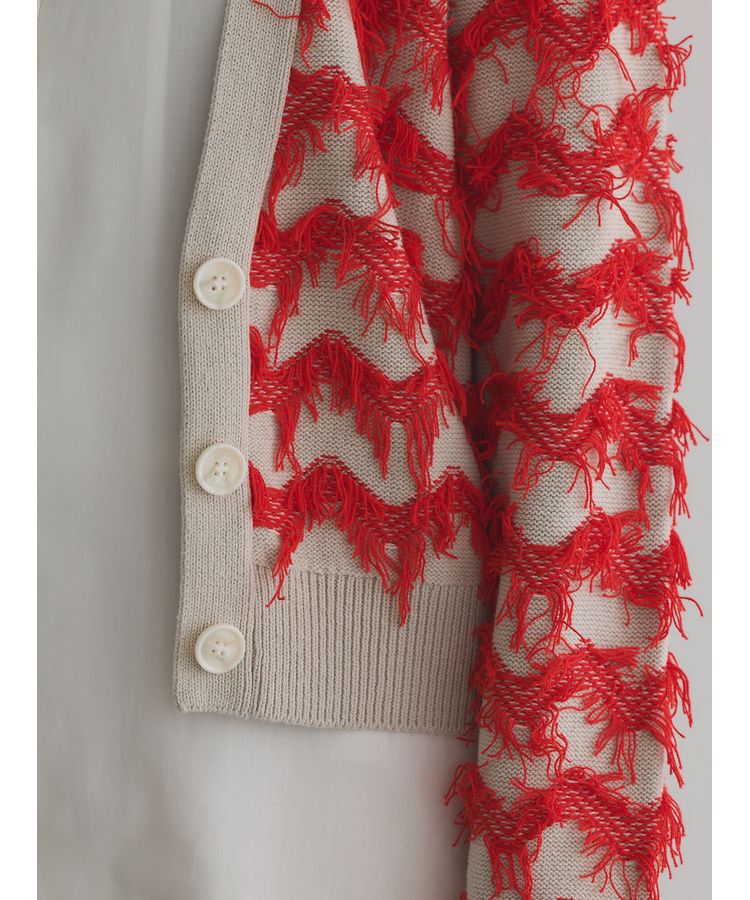 GARAGE OF GOOD CLOTHING「フリンジカーディガン」|カーディガン|