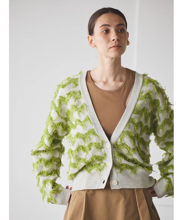 GARAGE OF GOOD CLOTHING「フリンジカーディガン」|カーディガン|