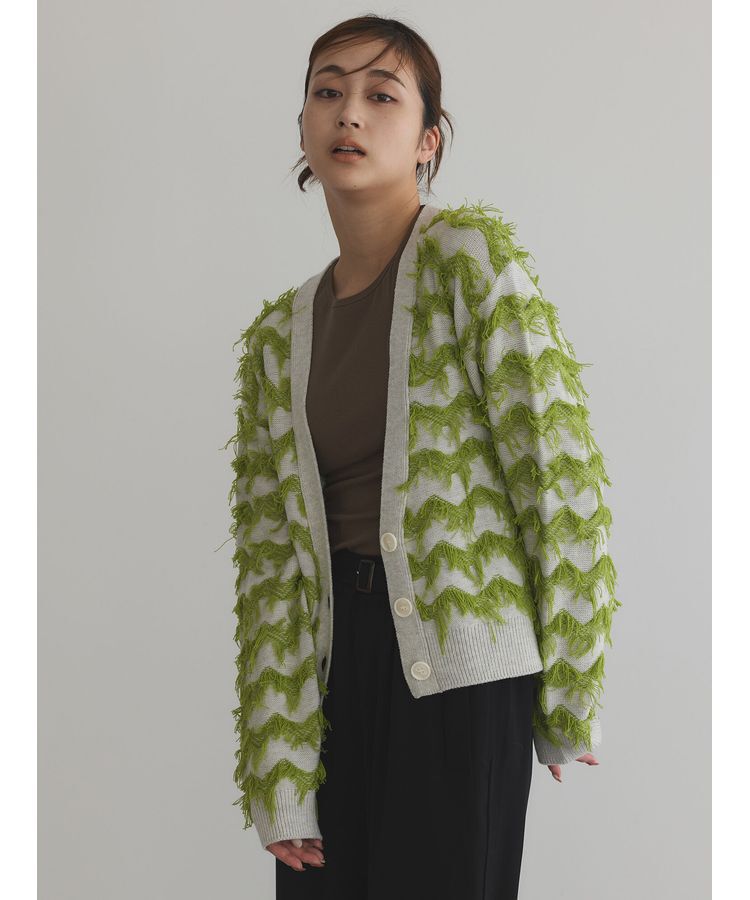 GARAGE OF GOOD CLOTHING「フリンジカーディガン」|カーディガン|