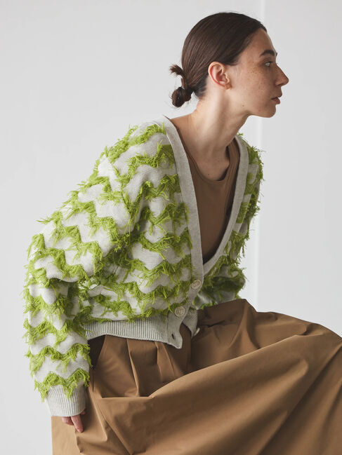 GARAGE OF GOOD CLOTHING「フリンジカーディガン」|カーディガン|